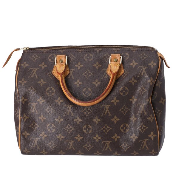 Louis Vuitton Speedy 30 Monogram Duffle Handbag M41526 Canvas - Picture 3 of 8